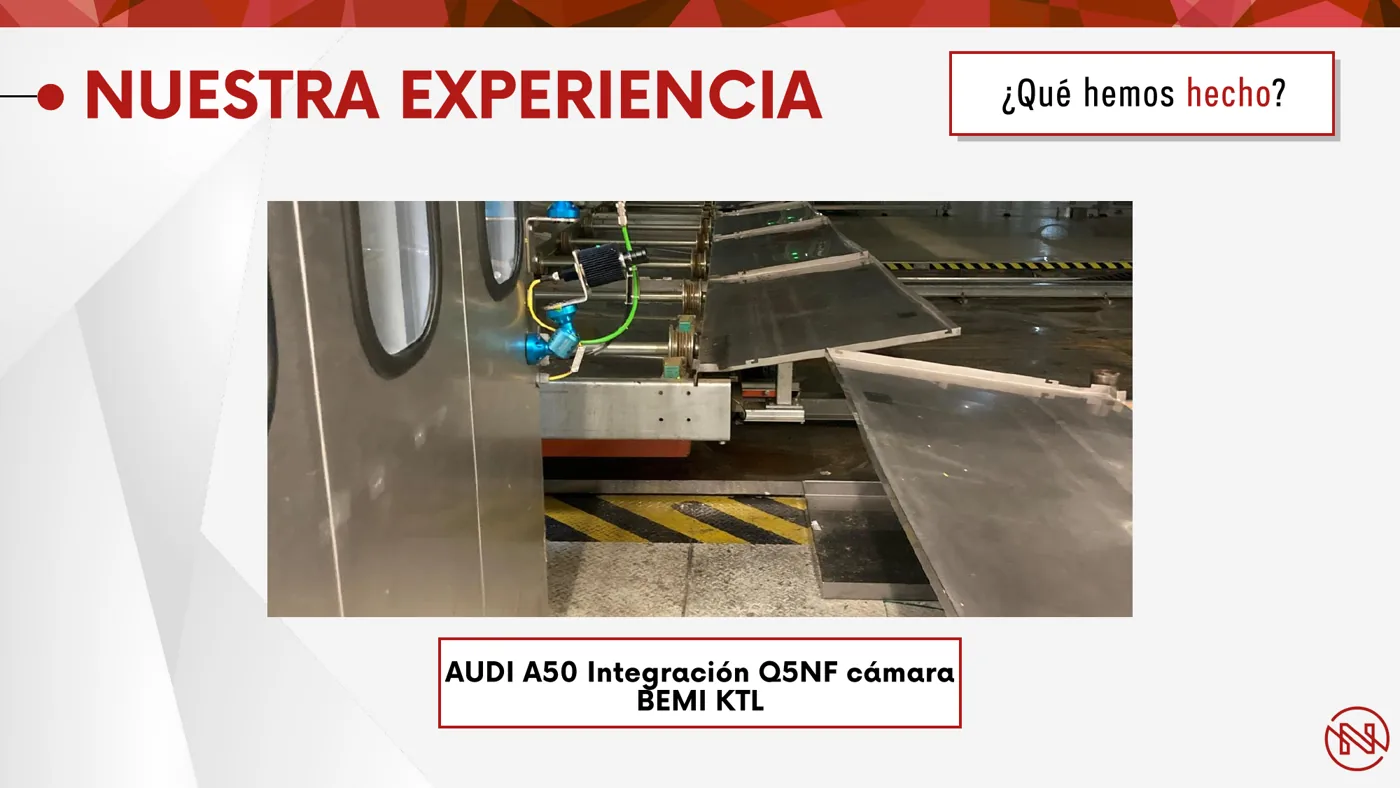Estación industrial de verificación